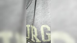 Uncut Cutie Ex-Wife on Top of me Masturbating with Wand Toy trying to Cum on me