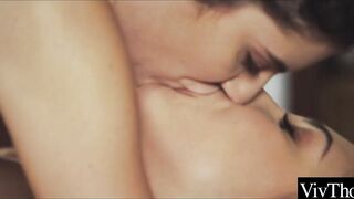 Incredible Sexy lesbo couple lick each other's tight asshole and soak