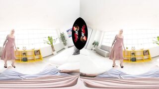 VRLatina - Stunning Big Boobed Blonde Enjoying Spanish Penis VR