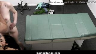 Pervert Doctor and Milf Nurse Enjoy Eighteen Patient's Soak Cunt