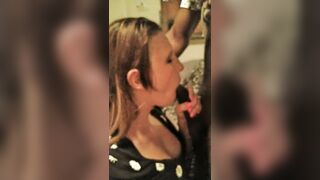 Fiance Sucking Off first African Penis