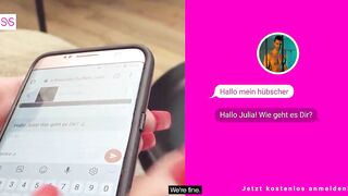 LESBIANS GETTING TOYBOY COCK: Julia Exklusiv & Krizzi (German Porn)