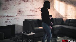 Kinky dude watching 2 babes Charlotte Sartre and Goddess Casey