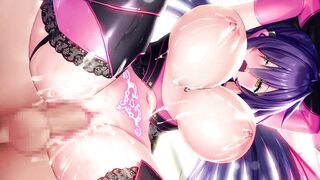 HENTAI/A CUTIE WITH LONG TITTIES AND HOT PANTYHOSE LOVES THE DOGGY STYLE TEASING AND ROUGH SEX