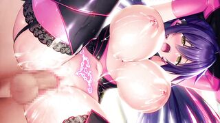 HENTAI/A CUTIE WITH LONG TITTIES AND HOT PANTYHOSE LOVES THE DOGGY STYLE TEASING AND ROUGH SEX