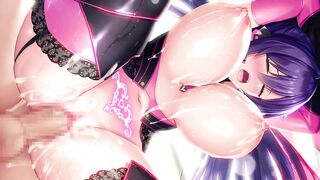 HENTAI/A CUTIE WITH LONG TITTIES AND HOT PANTYHOSE LOVES THE DOGGY STYLE TEASING AND ROUGH SEX