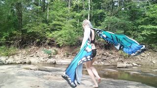 Willamina outdoor Dancing as a Butterfly