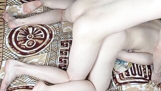 creampie for stepsister on hands and sex toy sex with toy