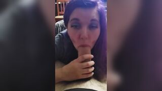 Luna Throats Daddy's Thick Dick