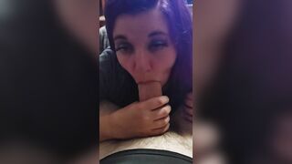Luna Throats Daddy's Thick Dick