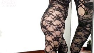 Ebony Body Pantyhose. 2 18 Girls Teasing inside African Mesh Body Panties Cutie Underwear. Web Cam two