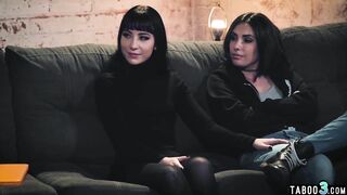 Jailbird teenagers Charlotte Sartre and her mistress anal pounded by