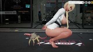 3D Realistic: SHY & Lusty OL's SEX FANTASY of A.L.I.E.N._FUCK 5X CUM & CUMMED Ejaculates TRUE!!!