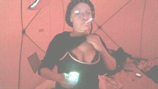 TENT LIFE with Slutty milf