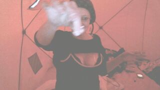 TENT LIFE with Slutty milf