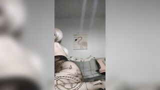 Thick mom Masturbating JOI Scene first Time