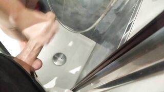 Chubby Wifey with BIG NATURAL TITTED, Sees the DICK, and Jerks her off