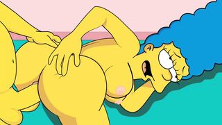 |THE SIMPSONS| MARGE PLOWED DOGGY STYLE