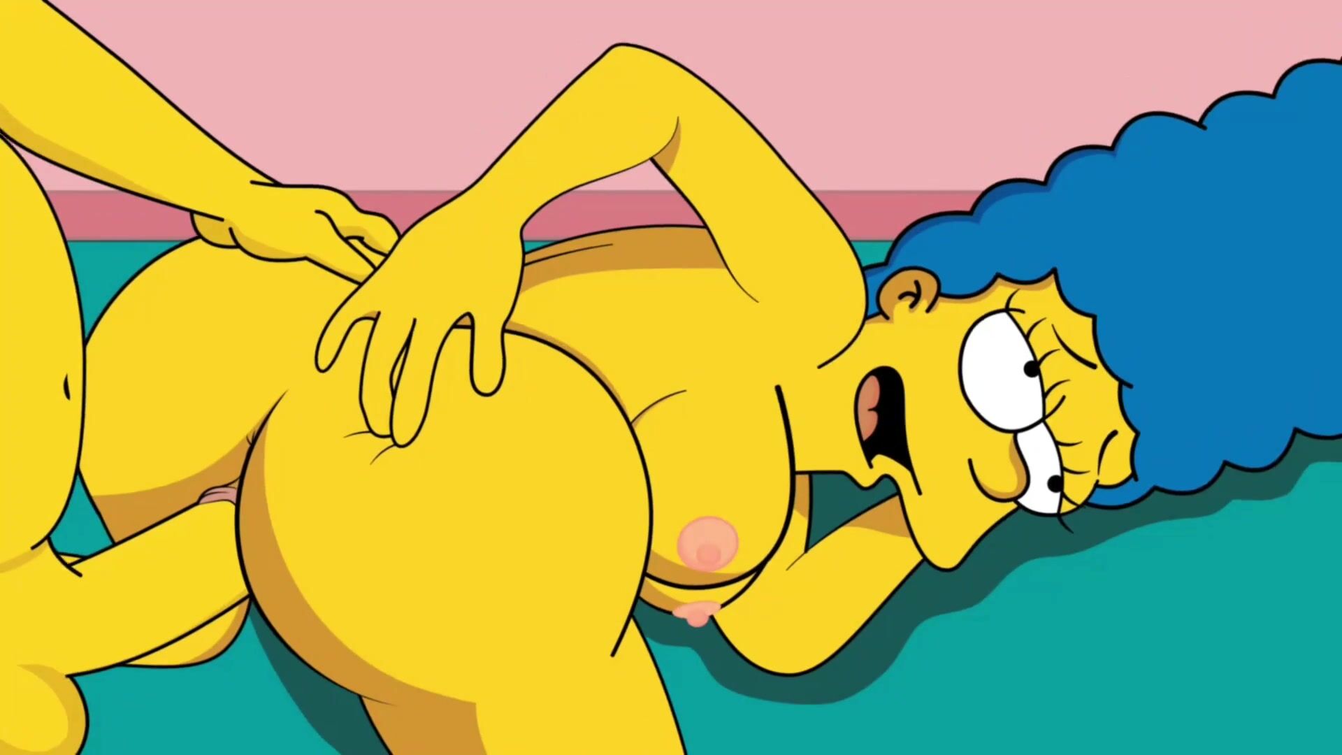 THE SIMPSONS| MARGE PLOWED DOGGY STYLE