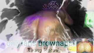 BLACK HOTWIFE @brownapple69