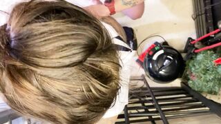 Slutty School women Screwed Rough into Butt by Janitor