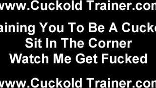 You will lick my twat after he fucks me