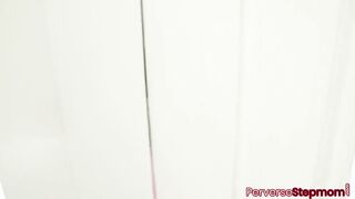 Brooke Beretta Enjoy Stepson Huge and Rough Dick