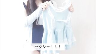 あそこが開いちゃう水着♡打开屄的泳衣♡a Swimsuit that Opens Kitty♡