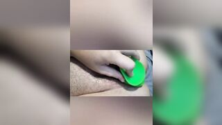 TURNED ON WOMEN SQUIRTS FROM BEING PLOWED WITH SEX TOY