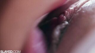 SLAYED - Emily and Vanna Gush and Squirt all over each other