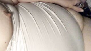 Amateur BBW Grandmother cougar Masturbates Solo with Dildo TnD