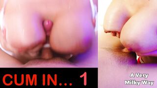 Beautiful Amateur Tit Banged! - Cum on my Long Melons! AVeryMilkyWay