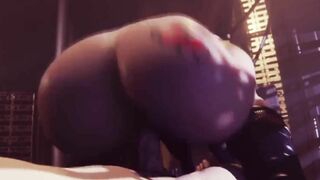 【MMD R-18 year old SEX DANCE】SWEET LONG BUTT INSANE SEX RIDES ホットお尻 [MMD]