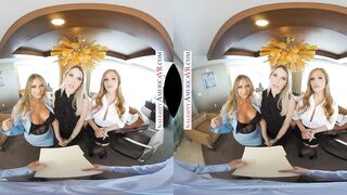 Sexual America - Slutty Coworkers, Kayley Gunner, Kenzie Taylor, & Skylar Snow, will do anything to