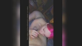 Cutie EGirl Blows and Fucks until Creampied ROUGH...