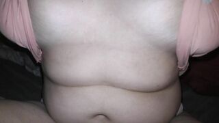 cougar do a Fast Flashing her Long Hooters to You! Long Milking cougar Jugs Close Up!