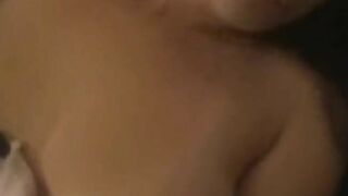 Masturbation from a Cutie Dark Haired mom with a Jizzed
