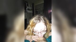 Blonde milf Takes Cumshot Doggy Style