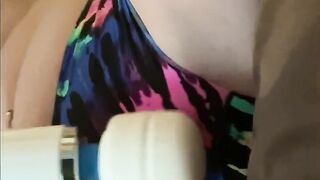 Hotwife Putting into and taking out Kegal Nuts