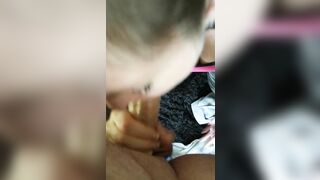 I Gave my Friend's 9in Penis Deep Throat until the Phone Died