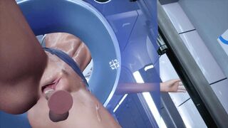 3D Animated Realistic: Turned On & Shy School Girl's SEX_MACHINE_FUCK 10x CUM & SQUIRTING!!