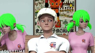 ADULT TIME - Cartoon Sex University Prodigy Dominates Principal