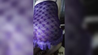 Разработка попки перед фистингом