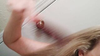 Just Brushing my Hair and you can watch my Eyes a little