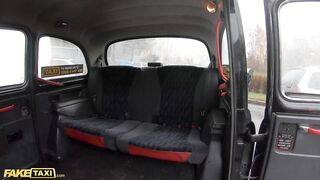 Fake Taxi Black Haired goddess Klaudia Diamond Sucks and Fucks