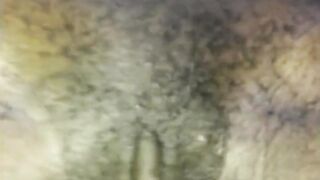 Ebony Street Prostitute Covered With Cum
