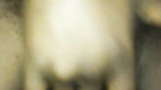 Ebony Street Prostitute Covered With Cum