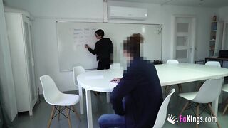The HOTTEST TEACHER is here to teach teenage boys about