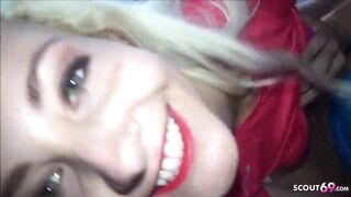 Petite German Fitness cunt with mouth Pickup and Screwed Stranger into Gym