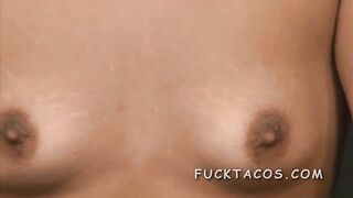 Latina AOC fan fucks whites for money
